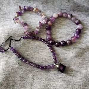 Amethyst Jewelry Set